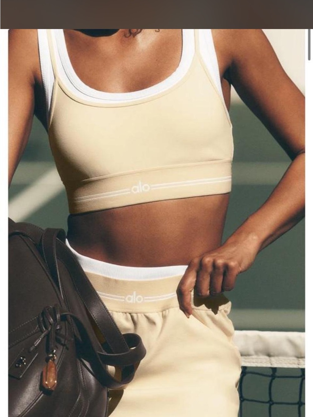 Alo Women's Butter Yellow Set
